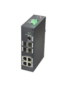 Acheter X-SECURITY XS-SW09-GF-DIN Switch X-Security - 5 ports RJ-45 - 4 ports SFP Gigabit - Vitesse 10/100/1000 Mbps - Sop