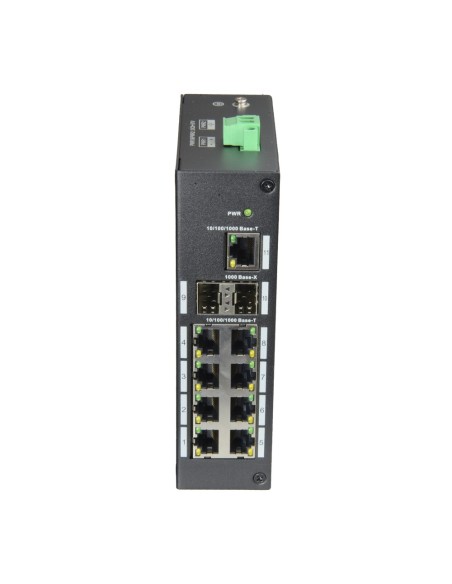 X-Security XS-SWI1100-GDIN Switch Industrial X-Security - 9 Portas RJ45 + 2 Port Alta-ligação (SFP) - Velocidade 10/100/1000 Mbp