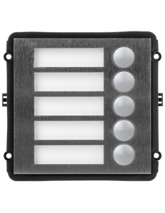 Comprar X-SECURITY XS-V2000E-M5B Módulo de extensión - Compatible con XS-V2000E-MIP - 5 botones mecánicos - 5 Etiquetas personal