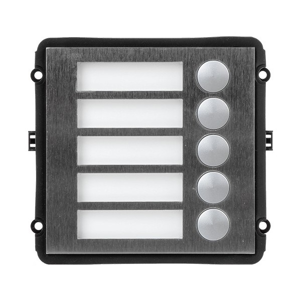 X-Security XS-V2000E-M5B Módulo de extensão - compatível com XS-V2000E-MIP - 5 botões mecânicos - 5 etiquetas personalizadas c