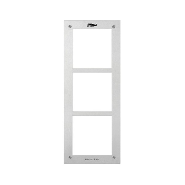 X-Security XS-VF003E painel frontal - específico para portadores de vídeo - compatível com módulos XS-V2000E-M (X) - Módulo Trip