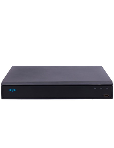 X-Security XS-XVR6104AS-4KL-1Face VCR 5N1 X-Security - 4 CH analógico (8mpx) + 4 IP (8mpx) - Áudio | Alarmes - Resolu