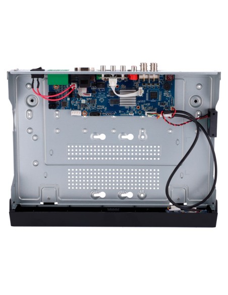 X-Security XS-XVR6104AS-4KL-1Face VCR 5N1 X-Security - 4 CH analógico (8mpx) + 4 IP (8mpx) - Áudio | Alarmes - Resolu