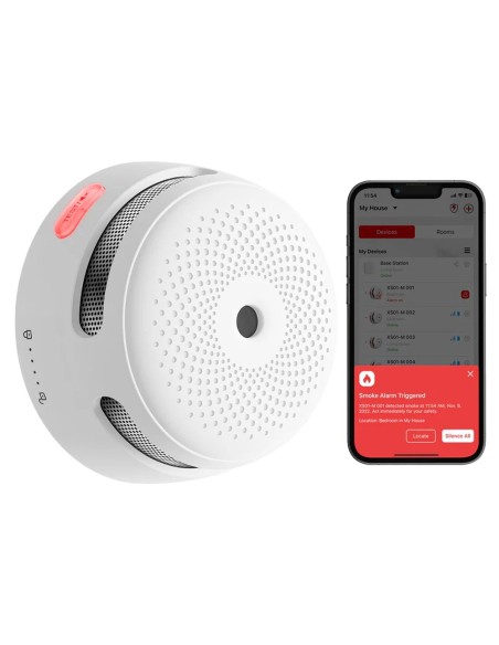 Kaufen X-SENSE XS01 Mini autonomer Rauchmelder von X-Sense – 10 Jahre Batterielaufzeit – optische Alarmanzeige – Al