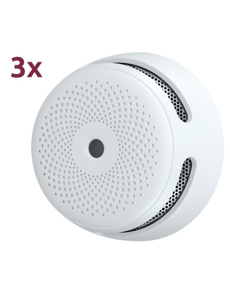 X-Sense XS01-3Pack Pack 3 Mini Detector de Fumaça Autônomo X-Sense - Duração da bateria 10 Anos (não substituível) - Indique