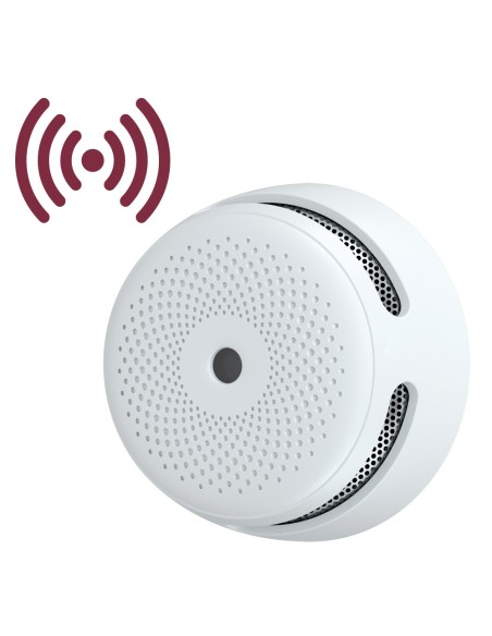 Detector de fumaça autônomo do XS01-WR mini XS01-WR - permite que você conecte 24 detectores por RF 868MHz - Bateria Vida 5