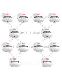 Comprar X-SENSE XS01-WR Mini detector de humo autónomo X-Sense - Permite conectar 24 detectores por RF 868MHz - Duración de la b 2