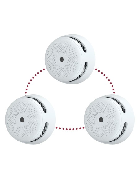 Comprar X-SENSE XS01-WR-3PACK Pack de 3 mini detector de humo autónomo X-Sense - Permite conectar 24 detectores por RF 868MHz - 