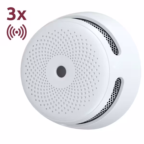 Kaufen X-SENSE XS01-WX-3PACK 3er-Pack Mini-Rauchmelder (autark) von X-Sense – 2,4‑GHz‑WLAN‑Kommunikation – Verbindung über