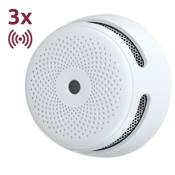 Acquista X-SENSE XS01-WX-3PACK confezione da 3 mini rilevatori di fumo autonomi X-Sense - Comunicazione WiFi 2,4 GHz - Connessio