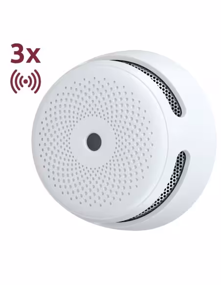 Acheter X-SENSE XS01-WX-3PACK Pack de 3 mini détecteurs de fumée autonomes X-Sense - Communication WiFi 2,4 GHz - Connexion via