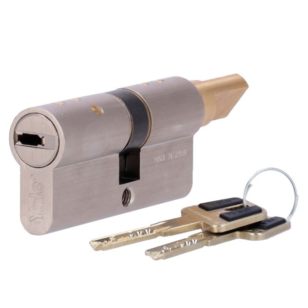 Kaufen YALE YALE-CYLINDER-HSK-3035 Hochsicherheits-Doppelzylinder mit Not- und Gefahrenfunktion – Anti-Bumping, gegen Lockpickin