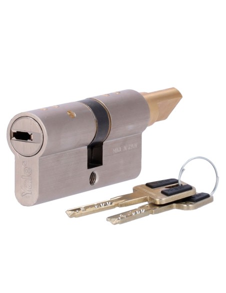 Kaufen YALE YALE-CYLINDER-HSK-3035 Hochsicherheits-Doppelzylinder mit Not- und Gefahrenfunktion – Anti-Bumping, gegen Lockpickin