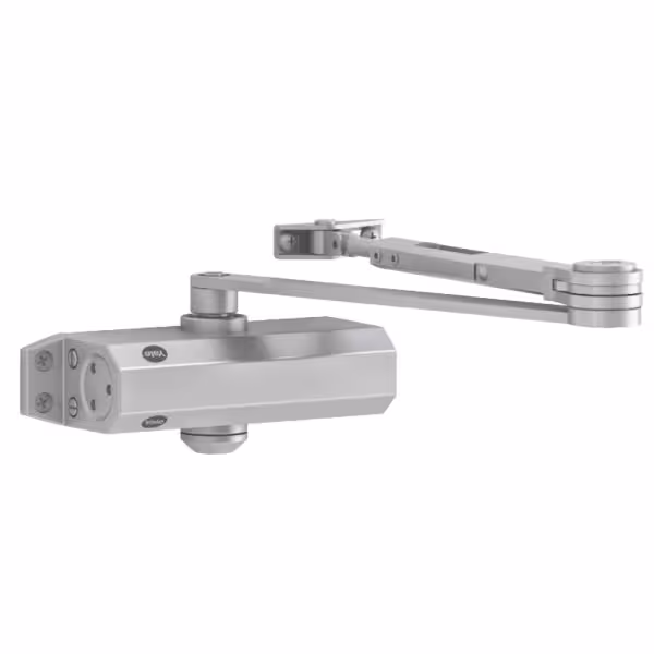 Acheter YALE YALE-DOORCLOSER-3500-RET Ferme-porte à bras articulé - Installation en applique et réversible - Ouverture avec