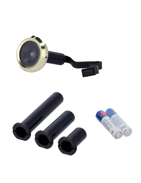 Comprar YALE YALE-DOORVIEWER500-GOLD Mirilla digital - Cámara 0.3 Mpx | Ángulo de visión 105º - Pantalla LCD TFT 3.2" - Pue