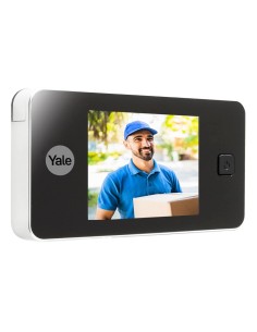 Comprar YALE YALE-DOORVIEWER500-SILVER Mirilla digital - Cámara 0.3 Mpx | Ángulo de visión 105º - Pantalla LCD TFT 3.2" - P