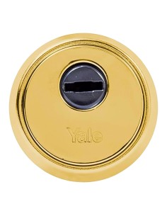 Kaufen YALE YALE-ESCUTCHEON-M5-G Sicherheitsbeschlag M5 – Anti-Bruch, Ziehschutz, Bohrschutz und Zangenschutz – Zweiplattenkern 