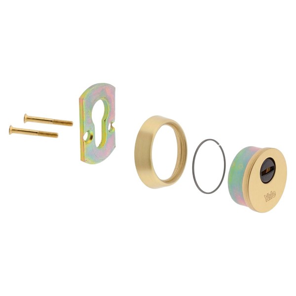Acquista YALE YALE-ESCUTCHEON-M5-G Scudo di sicurezza M5 - Anti-rottura, estrazione, foratura e ganascia - Nucleo a due piastre 