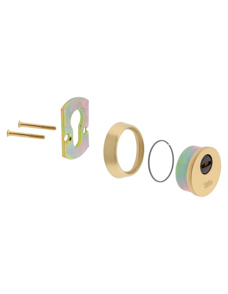 Acquista YALE YALE-ESCUTCHEON-M5-G Scudo di sicurezza M5 - Anti-rottura, estrazione, foratura e ganascia - Nucleo a due piastre 