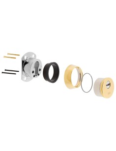 Kaufen YALE YALE-ESCUTCHEON-NEXUS-G Hochsicherheits-Schutzbeschlag Nexus – gegen Abbrechen, Herausziehen, Bohren und Zange – Ker 2