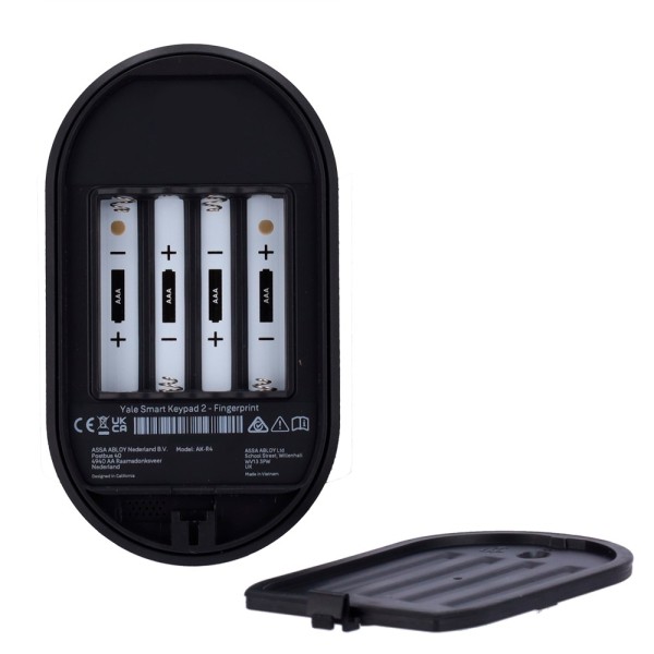 Yale Yale-SmartKeMpad2-Fingerprint Acessório de teclado - Comunicação Bluetooth - abertura e fechamento com pino ou pegada - cód