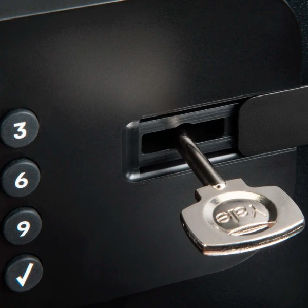 Kaufen YALE YALE-SMARTSAFEBOX Intelligenter Tresor BLE – Öffnung per PIN, physischem Schlüssel und App – Türstatussensor –