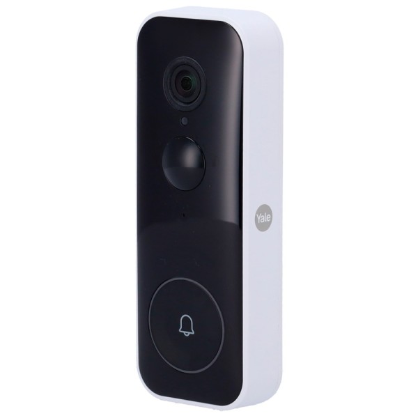 Yale Yale-videoDoorbell Anel Inteligente com vídeo Wi-Fi - Resolução 1080 Full HD Panoramic - Detecção de Áudio Bidirecional