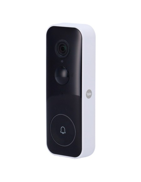Comprar YALE YALE-VIDEODOORBELL Timbre inteligente con vídeo WiFi - Resolución 1080 Full HD panorámica - Audio bidireccional - D