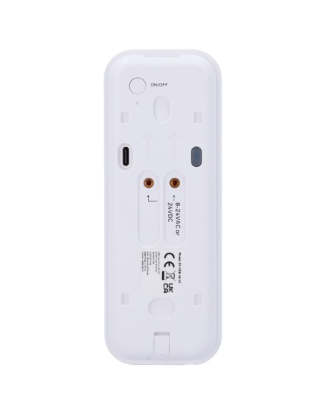 Comprar YALE YALE-VIDEODOORBELL Timbre inteligente con vídeo WiFi - Resolución 1080 Full HD panorámica - Audio bidireccional - D