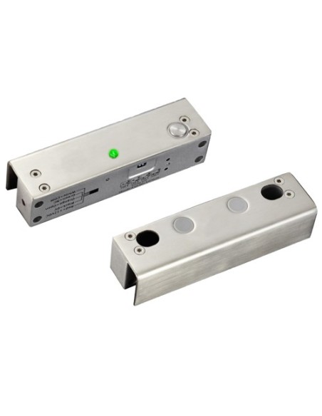 Comprar YLI YB-500U Cerradura de seguridad eléctrica - Modo de apertura Fail Safe (NC) - Fuerza de retención 1000 kg | Sensor de