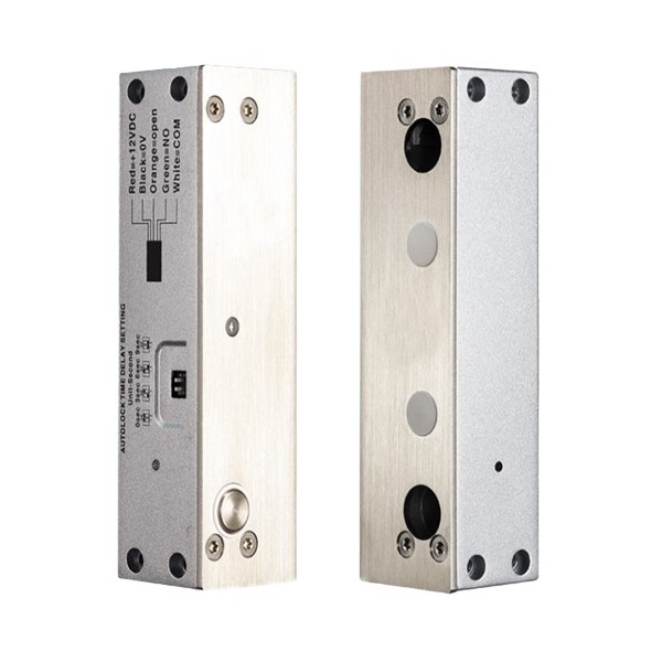 Comprar YLI YB-500U Cerradura de seguridad eléctrica - Modo de apertura Fail Safe (NC) - Fuerza de retención 1000 kg | Sensor de