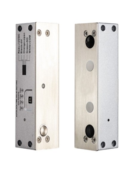 Comprar YLI YB-500U Cerradura de seguridad eléctrica - Modo de apertura Fail Safe (NC) - Fuerza de retención 1000 kg | Sensor de