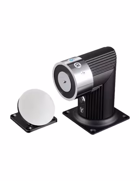 Kaufen YLI YD-606L elektromagnetischer Türhalter – für Einzeltür – Haltekraft 180 kg – manuelle Betätigungstaste –