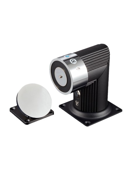 Comprar YLI YD-606L Retenedor electromágnetico - Para puerta sencilla - Fuerza de retención 180 Kg - Botón de accionado manual -