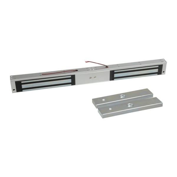 YLI YF-280BST-LED eletromagnética - para porta dupla - Força de retenção 280 kg por Sucione - Fail Noting Mode 