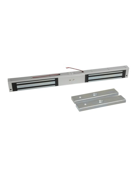 YLI YF-280BST-LED eletromagnética - para porta dupla - Força de retenção 280 kg por Sucione - Fail Noting Mode 