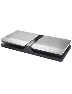 Yealink yl-cpw90dd10kpack microfone sem fio - 3m e 360º alcance de absorção - Rank 100hz -7 khz - botão mu