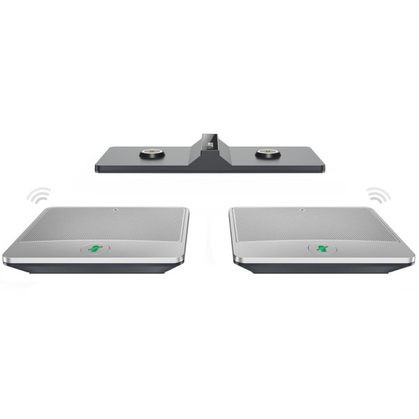 Kaufen YEALINK YL-CPW90DD10KPACK Drahtloses Mikrofon – Aufnahmebereich 3 m und 360° – Frequenzbereich 100 Hz–7 kHz – Bot