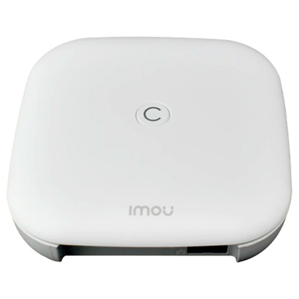 Comprar IMOU ZG1-IMOU Imou Hub Gateway Inalambrico - Concentrador de Alarma domótica - Zigbee 3.0 - WiFi Dual / LAN - Hasta 32 D