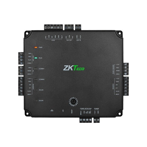 Zkteco ZK-Atlas-100 PoE Access Controller - Acesso ao cartão ou senha - TCP / IP | Conexão com um controlador escravo - 
