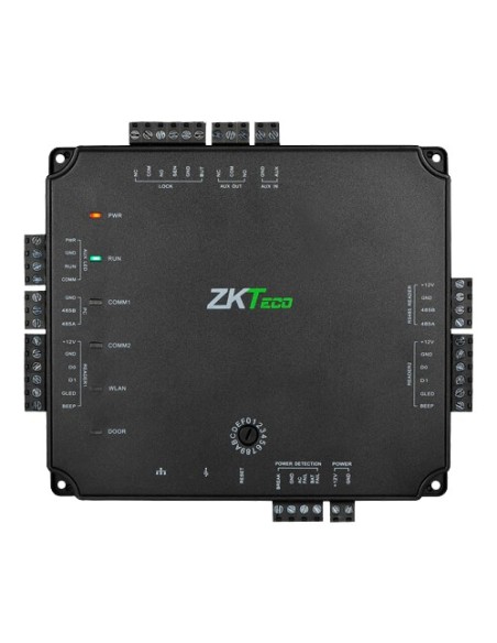 Zkteco ZK-Atlas-100 PoE Access Controller - Acesso ao cartão ou senha - TCP / IP | Conexão com um controlador escravo - 
