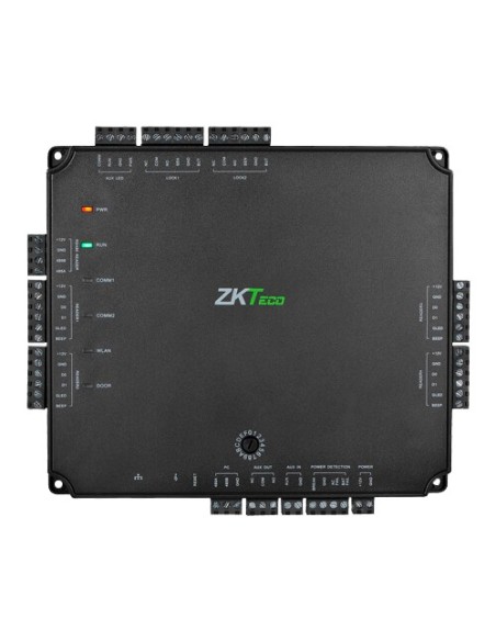 Comprar ZKTECO ZK-ATLAS-200 Controladora de acceso PoE - Acceso por tarjeta o contraseña - TCP/IP | Conexión con controladora es