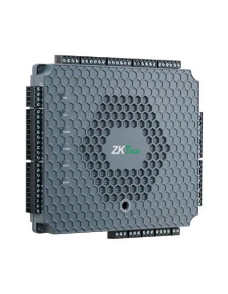 Kaufen ZKTECO ZK-ATLAS-460 biometrische Zutrittskontrollsteuerung PoE – Zugang per Fingerabdruck, Karte, QR oder PIN – TCP/IP | 