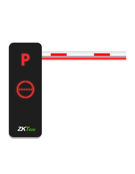Zkteco ZK-BG1000L-3boom Barreira de estacionamento - braço reto (3 m) - abertura esquerda | 3.000.000 Ciclos - indicadores LED |