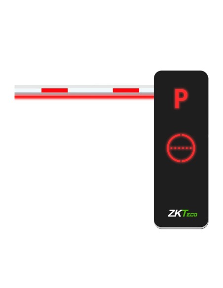Comprar ZKTECO ZK-BG1000R-3BOOM Barrera de parking - Brazo recto (3 m) - Apertura a derechas | 3.000.000 ciclos - Indicadores LE