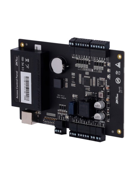 Zkteco ZK-C3-100PRO Access Controller - Cartão, QR ou PIN - TCP / IP Communication - 2 leitores por Wiegand - Relé Saída P