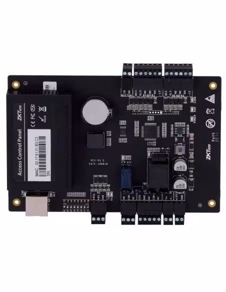 Comprar ZKTECO ZK-C3-100PRO Controladora de acceso - Tarjeta, QR o PIN - Comunicación TCP/IP - 2 lectores por Wiegand - Salida d
