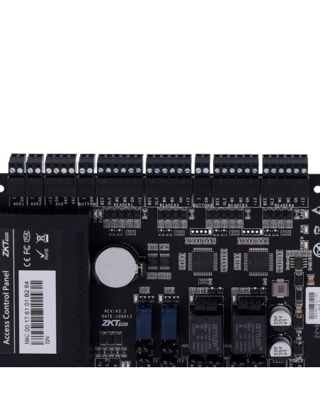 Zkteco ZK-C3-200PRO Access Controller - Cartão, QR ou PIN - Comunicação TCP / IP - 4 leitores por Wiegand - Relé saída P