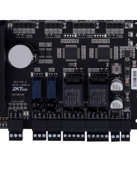 Zkteco ZK-C3-200PRO Access Controller - Cartão, QR ou PIN - Comunicação TCP / IP - 4 leitores por Wiegand - Relé saída P