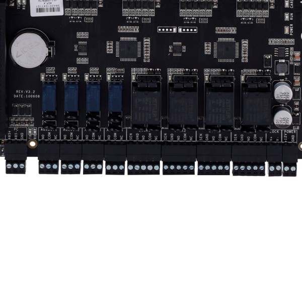 Zkteco ZK-C3-400PRO Access Controller - Cartão, QR ou PIN - TCP / IP Communication - 4 leitores por Wiegand - Relé Saída P